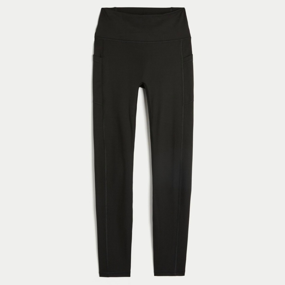 Gilly Hicks Go Recharge Pocket Activewear Leggings, Black (XXS, 27" Inseam)